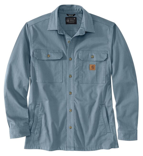 カーハート メンズ アウター ジャケット・ブルゾン シャツ Carhartt Men Newcastle Relaxed Shirt Jacket Rolling Thunder