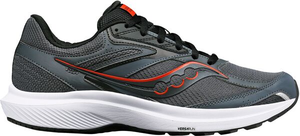 サッカニー メンズ シューズ スニーカー Saucony Men's Cohesion 17 Running Shoes Black/Red ブラック