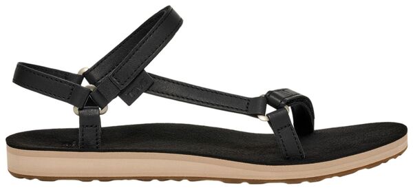 テバ レディース シューズ サンダル Teva Women's Original Universal Slim Lea Sandals Black/Tan ブラック
