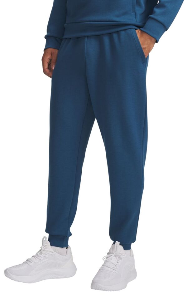 アンダーアーマー メンズ ボトムス 心地好いズボン下 ジョガーパンツ フリース Under Armour Men\u0027s Flex Fleece Joggers Wham Blue/Wham Blue 青色 ズボン・パンツ-メンズファッション