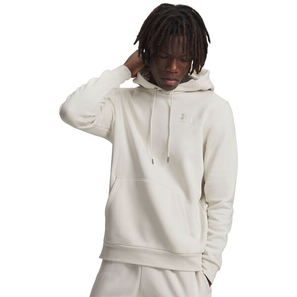アンダーアーマー メンズ アウター パーカー・スウェット フリース Under Armour Men's Icon Fleece Hoodie Summit White/ Summit White ホワイト