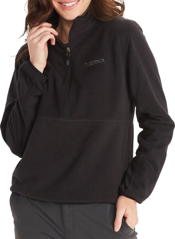 マーモット レディース トップス シャツ Marmot Women's Rocklin 1/2 Zipullover Black ブラック