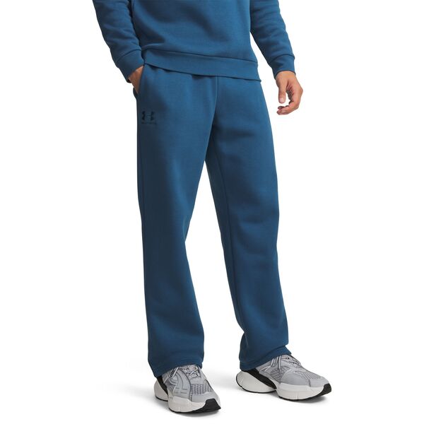 アンダーアーマー メンズ ボトムス カジュアルパンツ フリース Under Armour Men's Icon Fleece Pants Wham Blue ブルー