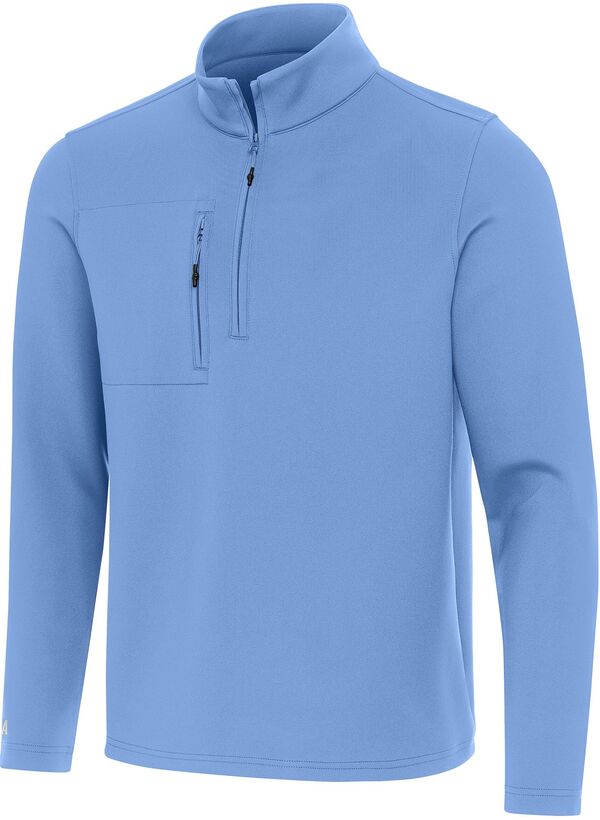 アンティグア メンズ トップス シャツ Antigua Men's Insider 1/4 Zip Golf Pullover Columbia Blue ブルー