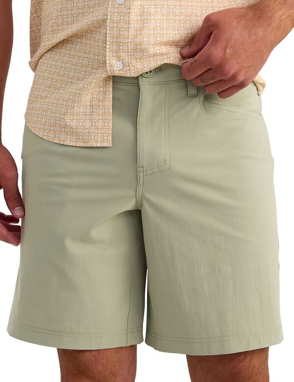 フック メンズ ボトムス ハーフパンツ・ショーツ ショートパンツ HUK Men's 9" Kona Shortseagrass｜ReVida 店