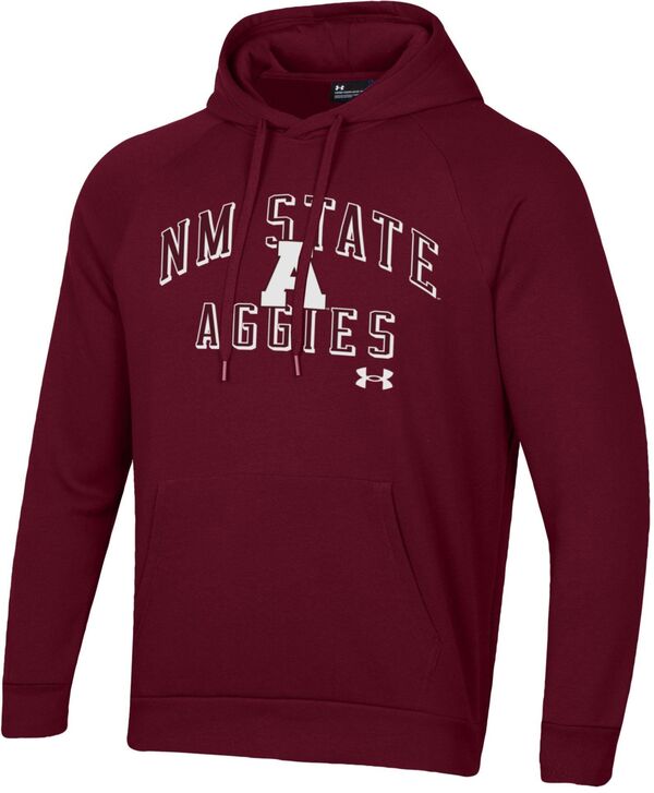 アンダーアーマー メンズ アウター パーカー・スウェット フリース Under Armour Men's New Mexico State Aggies Maroon All Day Fleece Hoodie NoColor マルーン|ReVida 店