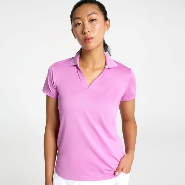 ウォルターヘーゲン レディース トップス シャツ Walter Hagen Women's Performance 11 Short Sleeve Johnny Amplified Orchid|ReVida 店