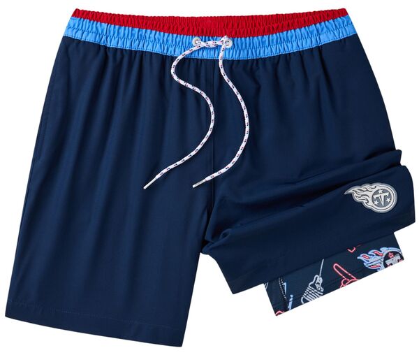 チャビーズ メンズ 水着 ハーフパンツ・ショーツ Chubbies Adultennessee Titans Classic Navy 5.5\