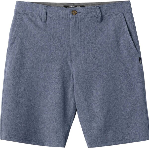 オニール メンズ トップス シャツ ショートパンツ O'Neill Men's Reserve Heather 21 ” Hybrid Shorts Heather Navy ヘザー