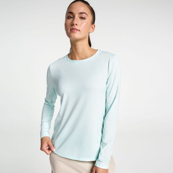 ウォルターヘーゲン レディース トップス シャツ Walter Hagen Women's Performance 11 UV Suncover Crew Celestial Mint ミント