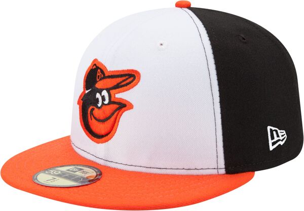ニューエラ メンズ アクセサリー 帽子 New Era Men's Baltimore Orioles 59Fifty  White/Black Authentic Hat NoColor ホワイト