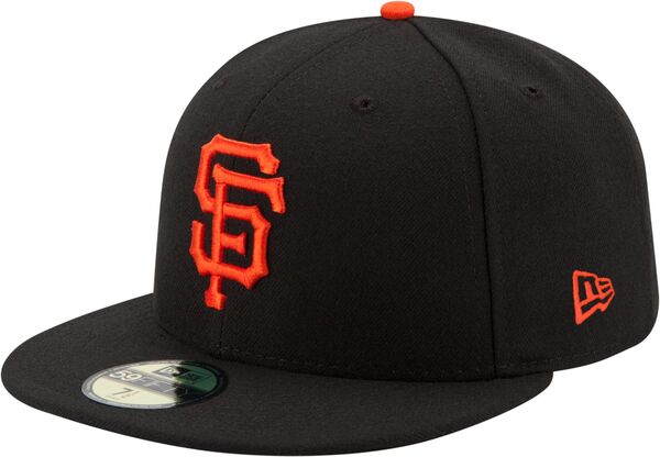 ニューエラ メンズ アクセサリー 帽子 New Era Men'san Francisco Giants 59Fifty Game Black Authentic Hat NoColor ブラック