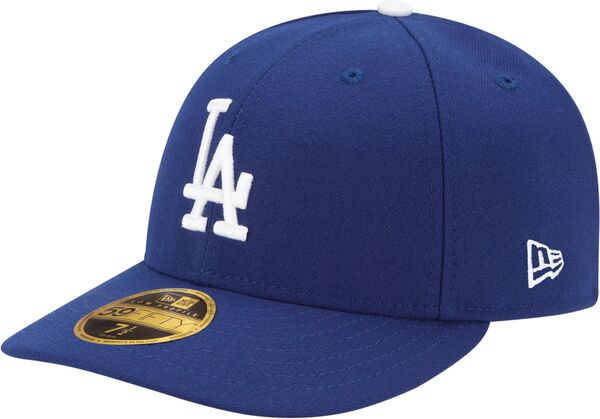 ニューエラ メンズ アクセサリー 帽子 New Era Men's Los Angeles Dodgers 59Fifty Game Royalow Crown Authentic Hat NoColor