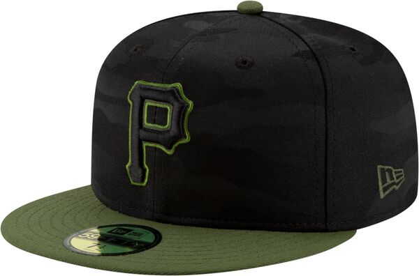 ニューエラ メンズ アクセサリー 帽子 New Eradult Pittsburgh Pirates 59Fifty Alternate Black Camo Authentic Hat NoColor ブラック