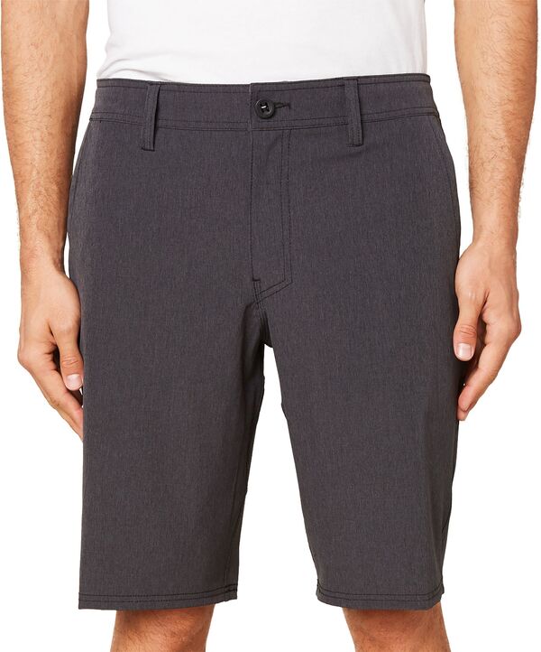オニール メンズ 水着 ハーフパンツ・ショーツ ショートパンツ O'Neill Men's Reserve Heather 21 &rdquo; Hybrid Shorts Black ブラック｜ReVida 店