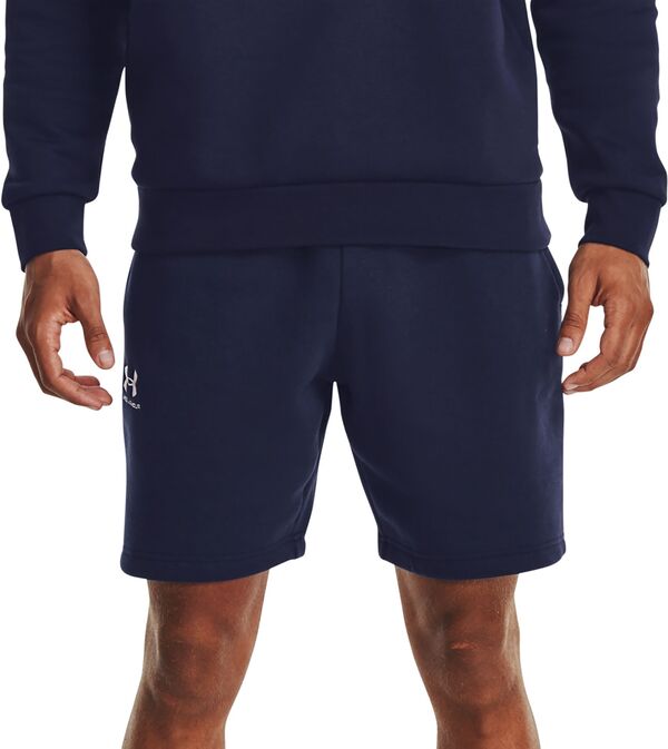 アンダーアーマー メンズ ボトムス ハーフパンツ・ショーツ ショートパンツ フリース Under Armour Men's Icon Fleece Shorts Midnight Navy ネイビー