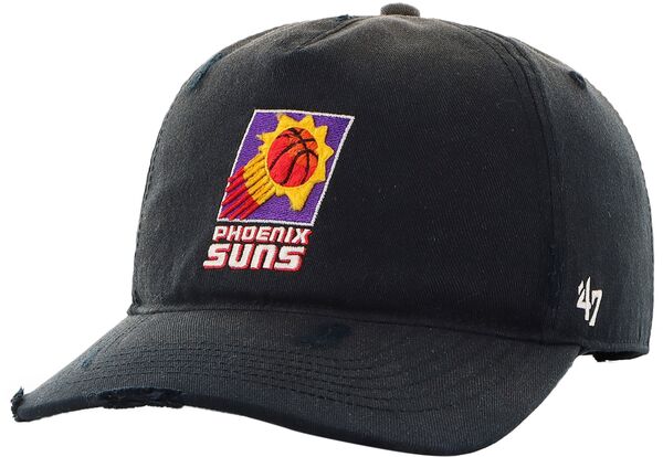 フォーティーセブン レディース アクセサリー 帽子 '47 Men's Phoenix Suns Black Statement Worn Adjustable Hitchat NoColor ブラック｜ReVida 店