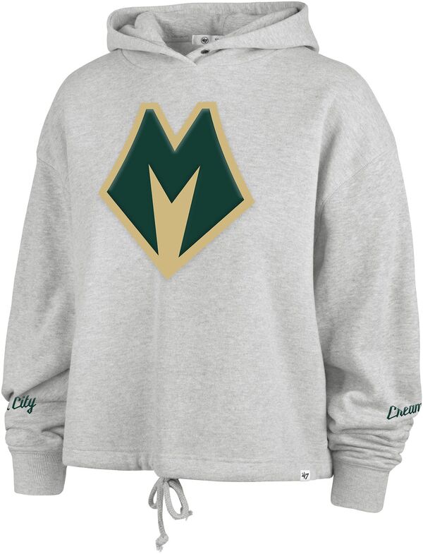 フォーティーセブン レディース アウター パーカー・スウェット ロゴタイプ \u002747 Women\u0027s 2025-26 City Edition Milwaukee Bucks Venice Logo Hoodie NoColor トップス-パーカー-レディースファッション
