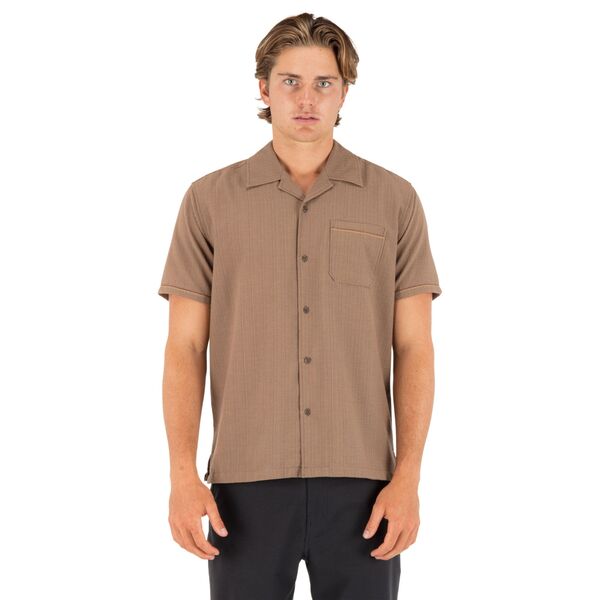 ハーレー メンズ トップス シャツ Hurley Men's Last Day Camp Short Sleeve Shirt Bristlecone｜ReVida 店