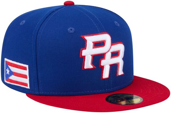 ニューエラ レディース アクセサリー 帽子 ロゴ New Eradult World Baseball Classic 2026 Puerto Rico Logo 59Fifty Fitted Hat NoColor