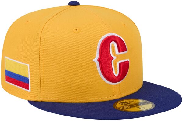 ニューエラ メンズ アクセサリー 帽子 ロゴ New Eradult World Baseball Classic 2026 Colombia Logo 59Fifty Fitted Hat NoColor｜ReVida 店 9,235円