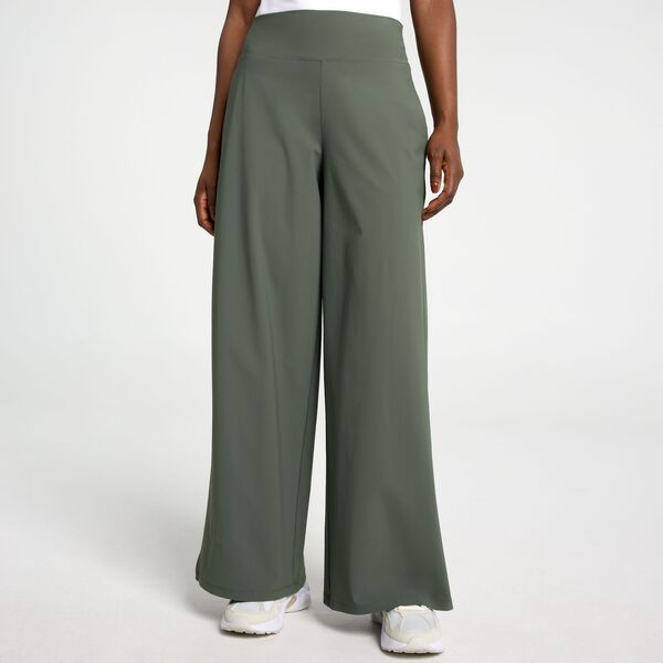 DSG レディース ボトムス 心地好いズボン下 ワイドレッグ DSG Women\u0027s High-Risease Wide Leg Pant Muted Olive オリーブ