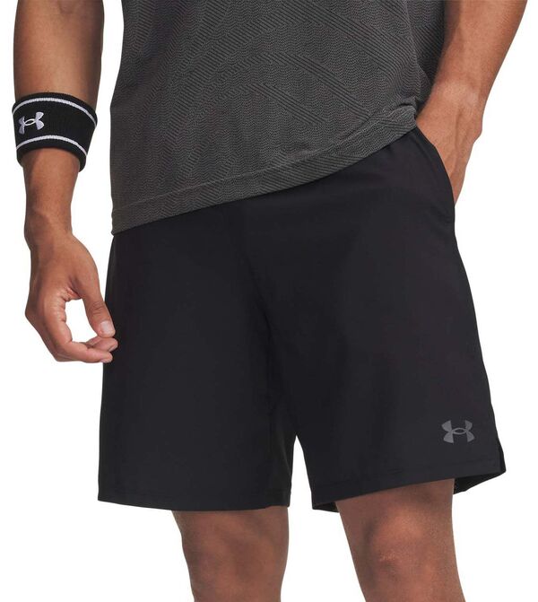 アンダーアーマー メンズ ボトムス ハーフパンツ・ショーツ ショートパンツ Under Armour Men's Vanish 2.0 Woven 8'' Shorts Black/Castlerock ブラック