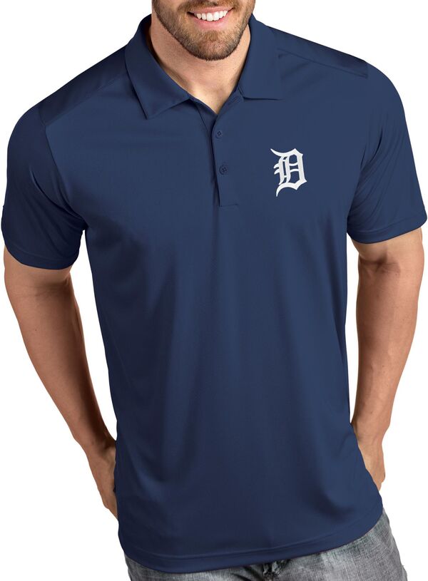 アンティグア メンズ トップス ポロシャツ Antigua Men's Detroitigers Tribute Navy Performance Polo NoColor ネイビー|ReVida 店