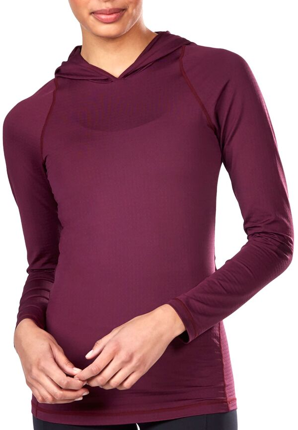 エボシールド レディース アウター パーカー・スウェット EvoShield Women's Lightweightraining Hoodie Plum プラム｜ReVida 店