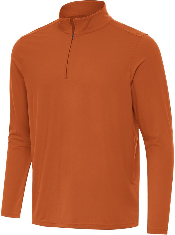 アンティグア メンズ トップス シャツ Antigua Men's Intent 1/4 Zip Golf Pullover Burnt Orange オレンジ