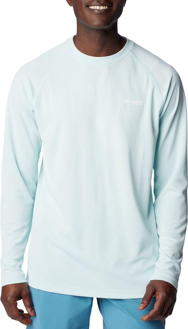 コロンビア メンズ トップス プルオーバー Columbia Men\u0027s PFG Solar Stream Long Sleeve Shirt Icy Morn