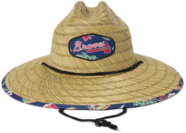 レインスプーナー レディース アクセサリー 帽子 Reyn Spooner Adult Atlanta Braves Tan Scenic Straw Hat NoColor タン