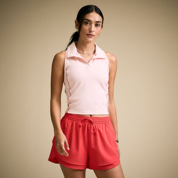キャリー レディース トップス ポロシャツ CALIA Women's Court Polo Pink Darling ピンク|ReVida 店