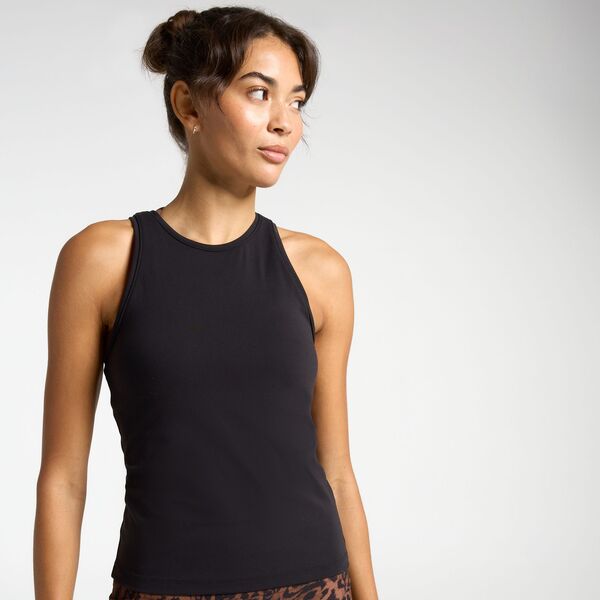 キャリー レディース トップス タンクトップ ハイネック CALIA Women's Inspire High Neck Supportank Purebony