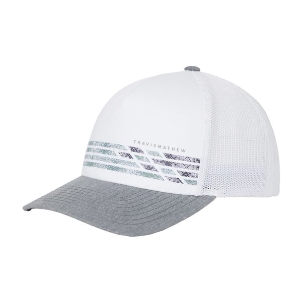 トラビスマヒュー メンズ アクセサリー 帽子 TravisMathew Men's First Accessnapback Golf Hat White ホワイト|ReVida 店