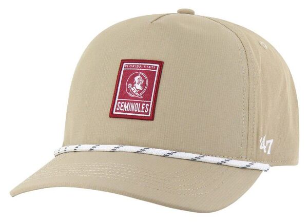 フォーティーセブン メンズ アクセサリー 帽子 47 Adult Florida State Seminoles Khaki Cozumel Hitchat NoColor カーキ
