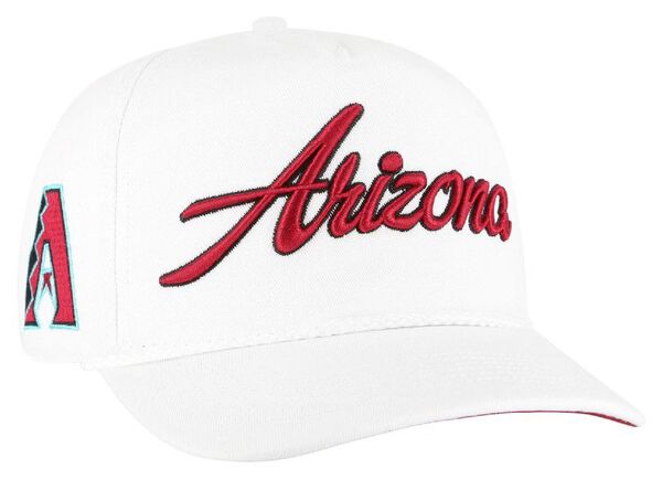 フォーティーセブン レディース アクセサリー 帽子 '47 Adult Arizona Diamondbacks White Overhand Hitch Adjustable Hat NoColor ホワイト