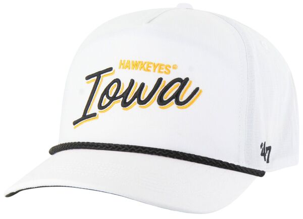 フォーティーセブン レディース アクセサリー 帽子 '47 Adult Iowa White Brrr Freeway Hitch Adjustable Hat NoColor ホワイト