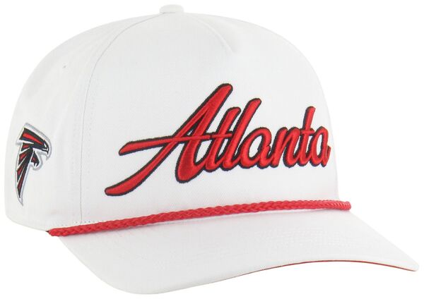 フォーティーセブン メンズ アクセサリー 帽子 '47 Adult Atlanta Falcons White Overhand Hitch Adjustable Hat NoColor ホワイト|ReVida 店