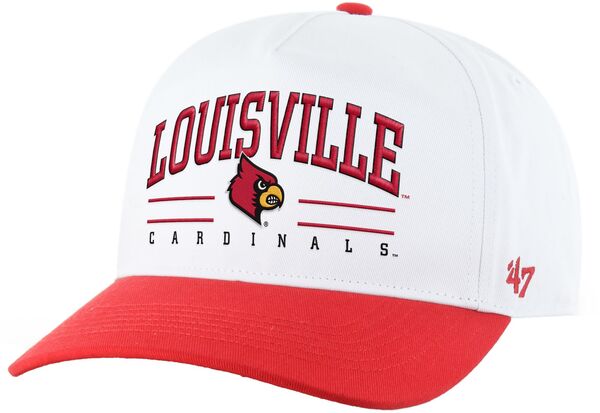 フォーティーセブン レディース アクセサリー 帽子 '47 Adult Louisville Cardinals White Roscoe Rope Hitch Adjustable Hat NoColor ホワイト