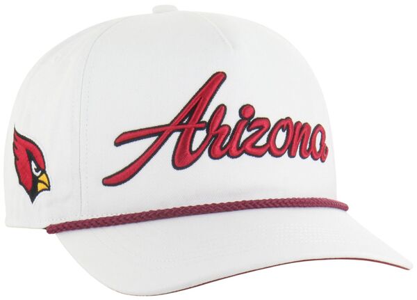 フォーティーセブン メンズ アクセサリー 帽子 '47 Adult Arizona Cardinals White Overhand Hitch Adjustable Hat NoColor ホワイト|ReVida 店