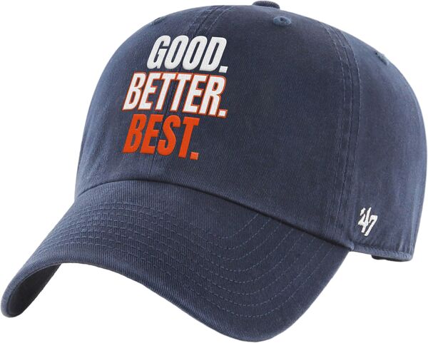 フォーティーセブン メンズ アクセサリー 帽子 '47 Men's Chicago Bears Navy Good Better Best Clean Up Hat NoColor ネイビー