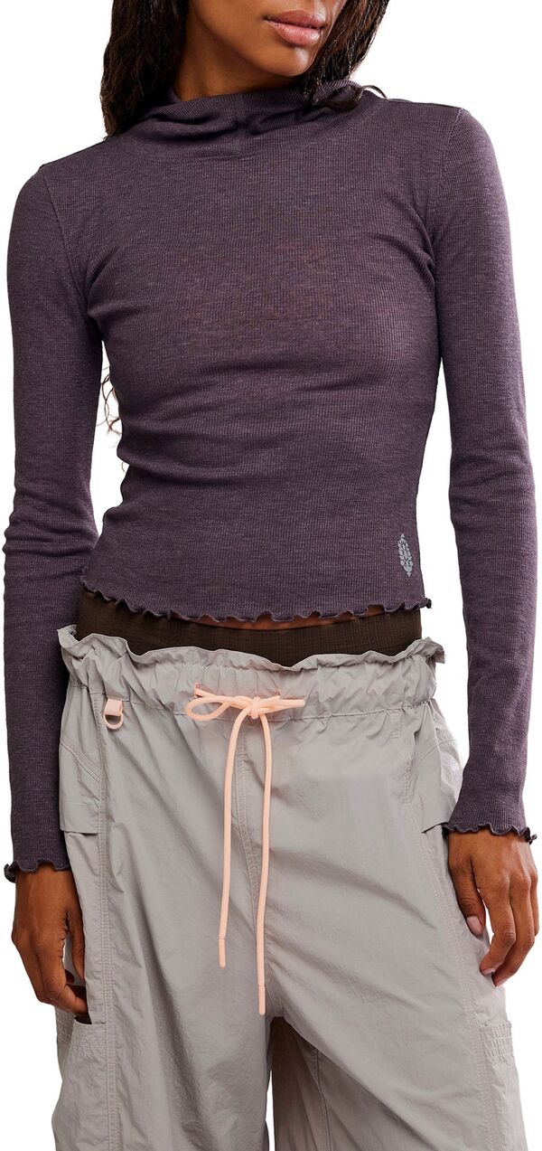 フリーピープル レディース トップス シャツ FP Movement Women's Breatheasy Layer Chocolate チョコレート