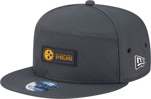 ニューエラ メンズ アクセサリー 帽子 Tシャツ New Eradult Pittsburgh Steelers Charcoal Sideline 9Fifty Adjustable Snapback Hat NoColor チャコール|ReVida 店