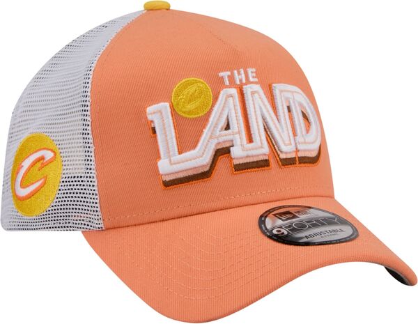 ニューエラ メンズ アクセサリー 帽子 ロゴ New Eradult 2025-26 City Edition Cleveland Cavaliers 9Forty Logo Trucker Hat NoColor|ReVida 店