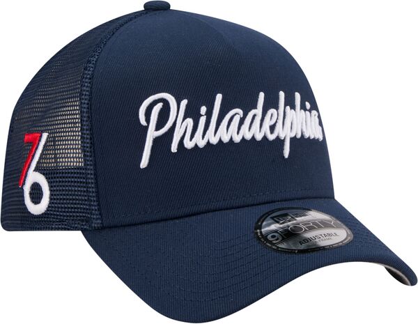 ニューエラ メンズ アクセサリー 帽子 ロゴ New Eradult 2025-26 City Edition Philadelphia 76ers 9Forty Logo Trucker Hat NoColor|ReVida 店