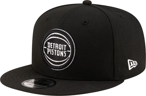 ニューエラ メンズ アクセサリー 帽子 ロゴ New Eradult Detroit Pistons Black Logo 9Fifty Adjustable Hat NoColor ブラック|ReVida 店