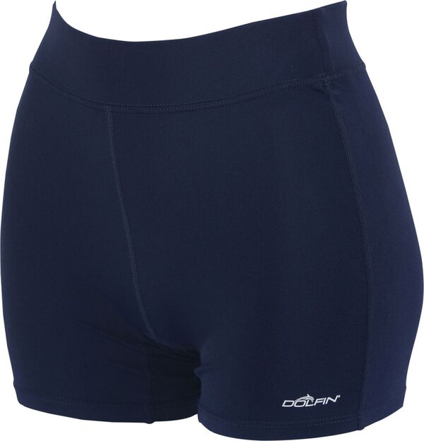 ドルフィン レディース ボトムス ハーフパンツ・ショーツ ショートパンツ Dolfin Women's Aquashape Solid Fitted Shorts Navy ネイビー｜ReVida 店