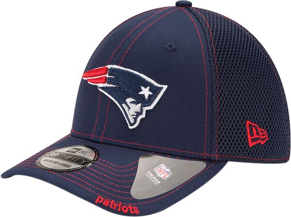 ニューエラ レディース アクセサリー 帽子 New Eradult New England Patriots 39Thirty Neoflex Navy Stretch Fit Hat NoColor ネイビー