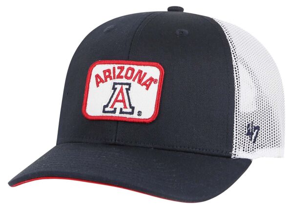 フォーティーセブン メンズ アクセサリー 帽子 '47 Men's Arizona Wildcats Navy Novak Trucker Adjustable Hat NoColor ネイビー